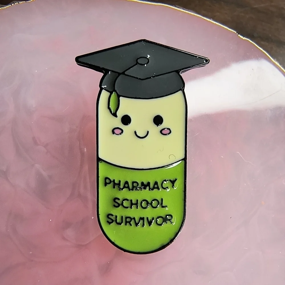 Pharmacy School Survivor Pin